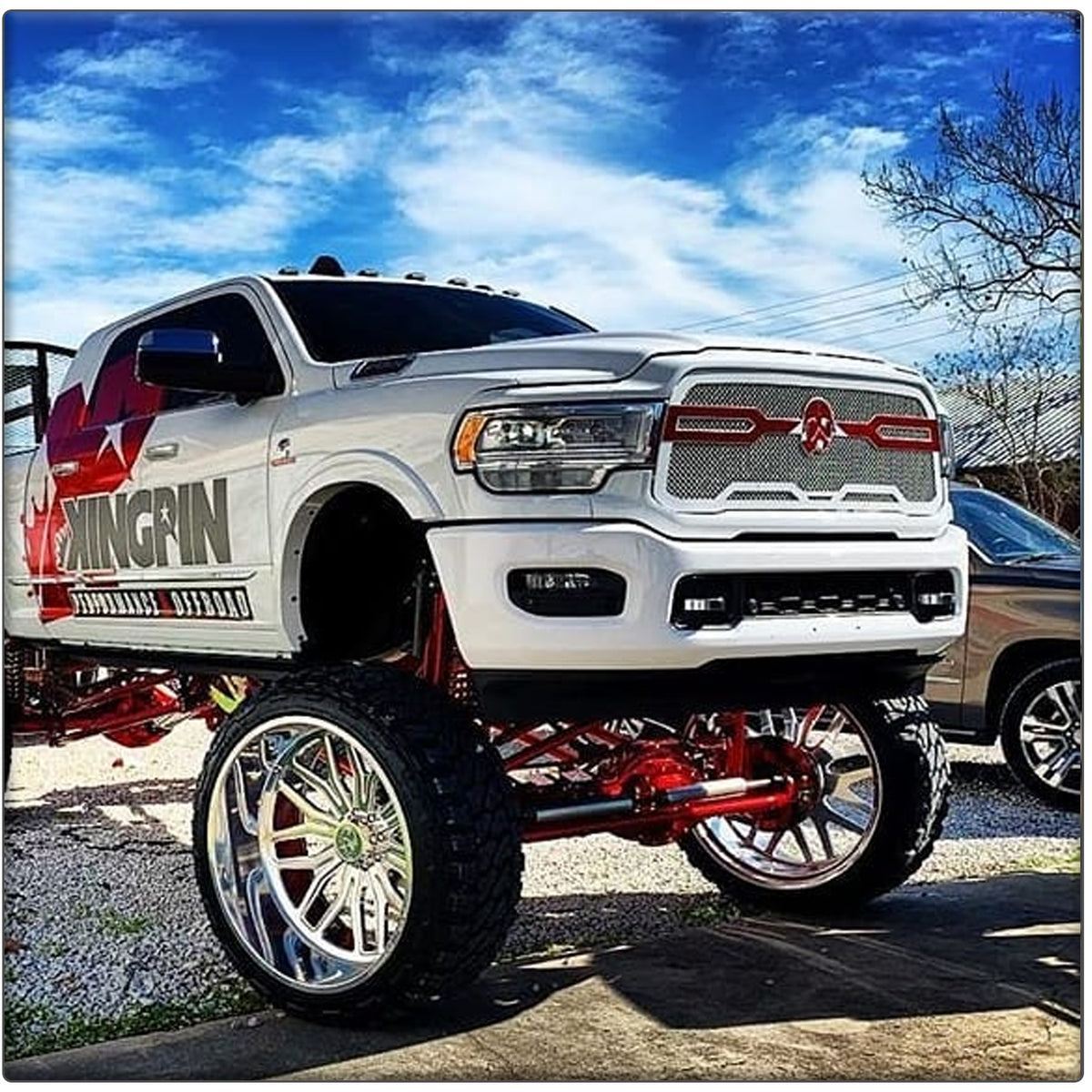 19-20 Dodge Ram 2500/3500 5th Gen Grilles | Overkill Fab USA, image size:1200x1200
