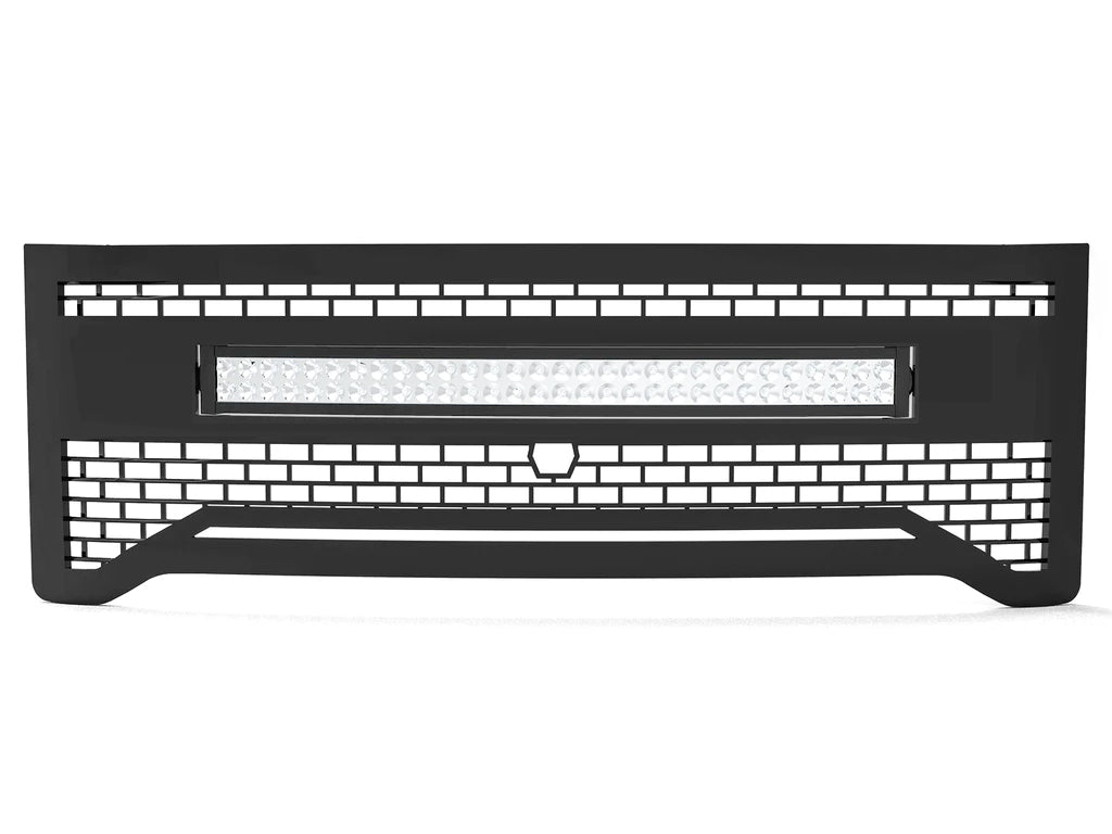 20202023 GMC Sierra 2500/3500, 30IN LED, Grille 4 Overkill Fab