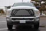 2013-2018 Ram 2500/3500/4500 (4th Gen) Grille, with 2x 10" LED Lights