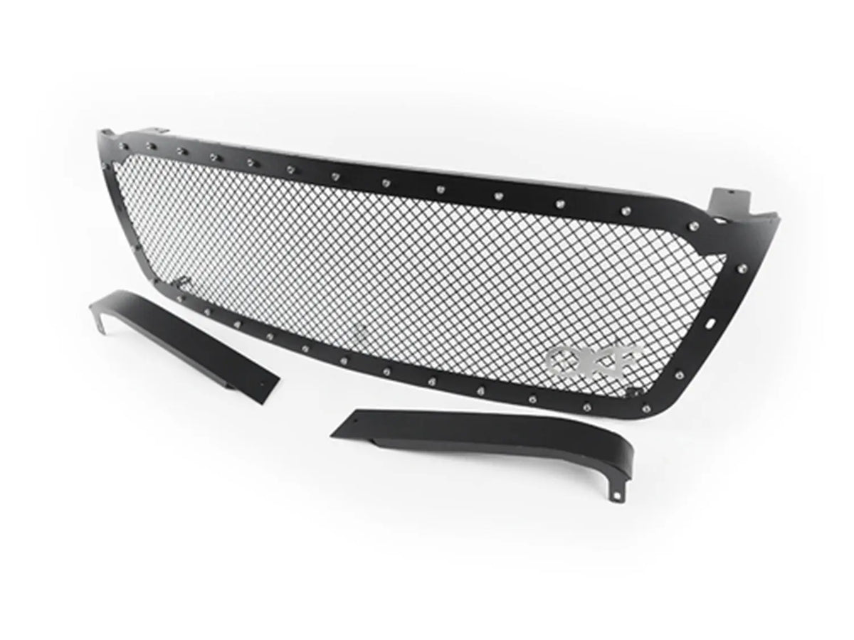PIT66 Chrome Grille Trim Set For 2003-2007 Chevy Silverado 1500/2500/3500