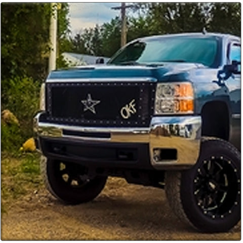 2007.5-2010 Chevy, 2500/3500 Grilles