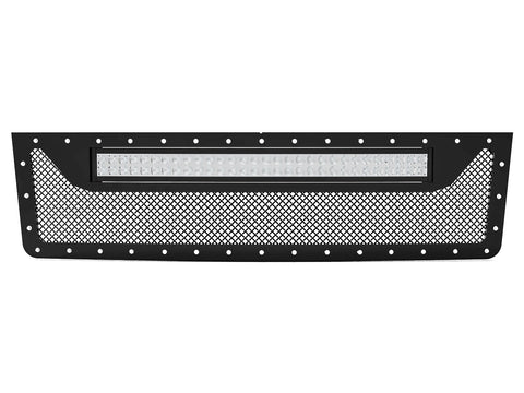 1992-1998 Ford F-150/F-250/F-350 OBS, Full Replacement Grille 2 with 20" Light Bar