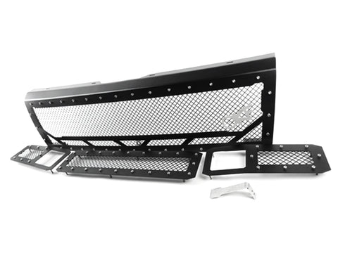 1992-1998 Ford F-150/F-250/F-350, Full Replacement Grille Combo