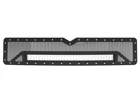 1994-2002 2nd gen Ram 2500/3500/4500 Grille Insert, with 30” Light Bar (Non Sport)