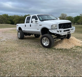 2005-2007 ford superduty with overkillfab grille insert design 7