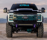 This grille fits the 2023-2026 ford f250, f350 and f450 superduty trucks