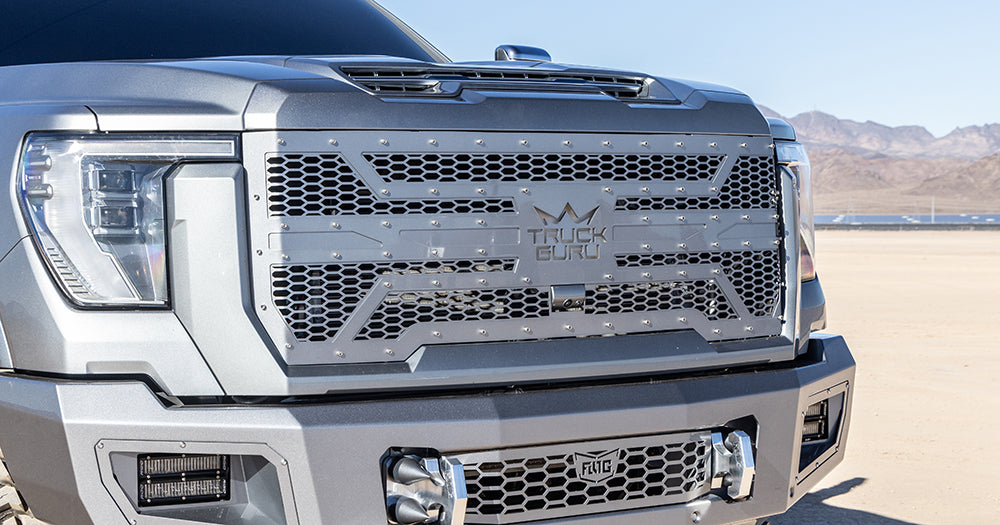 2024-2026 GMC 2500/3500 Custom LED Grille | Overkill Fab USA