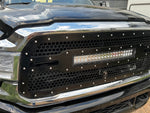 2019-2024 5th Gen Ram 2500/3500/4500 Grille  5, With 20" Light Bar