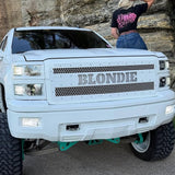Front view of 2014-2015 chevy silverado