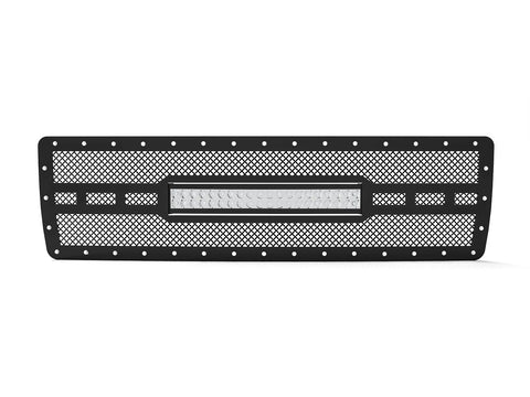 1991-1993, Dodge Ram 1500 Grille Insert 2, with 20" LED Light Bar