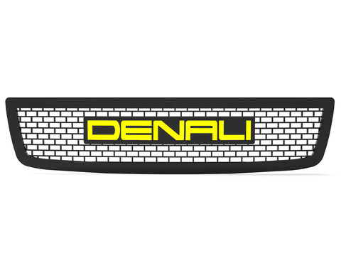 2003-2006 Sierra 2500/3500 Grille Insert, Grille 4  Yellow