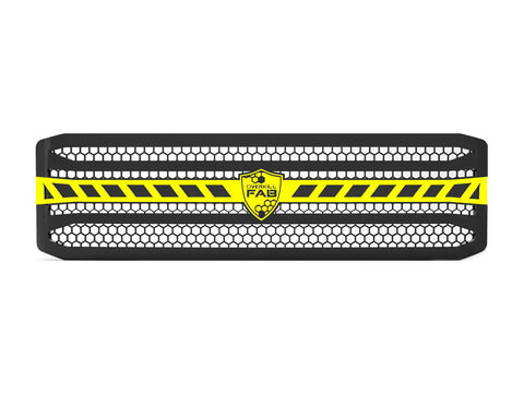 2005-2007 Ford F-250 / F-350 Super Duty, Grille 3 Yellow
