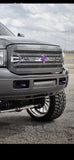 2005-2007 superduty grille 1 installed on a truck