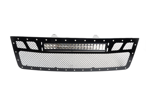 2007-2013 Sierra 1500 Grille Insert, 20" LED Light Bar