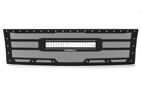 2008-2013 Chevy Silverado 1500, Grille 8 with 20" LED Light Bar