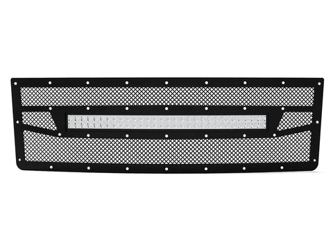 2014-2015 Chevy Silverado 1500 Grille2 , 20" Light Bar