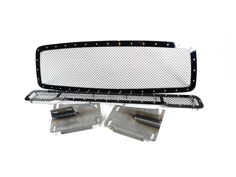 3rd Gen Dodge Grille and Bracket Combo, 2003-2009 