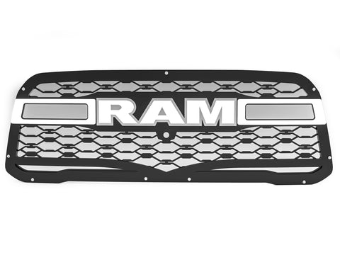 2019-2024 Dodge Ram 2500/3500/4500 Grille, Laser Mesh (5th Gen) Grille 3