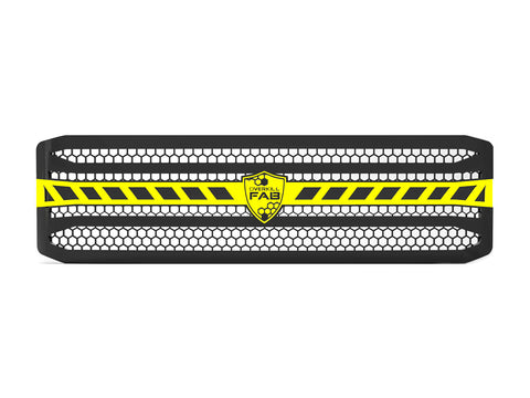 2005-2007 Ford F-250 / F-350 Super Duty, Grille 3 Yellow